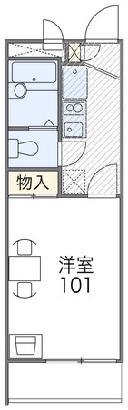 荒本駅 徒歩16分 2階の物件間取画像